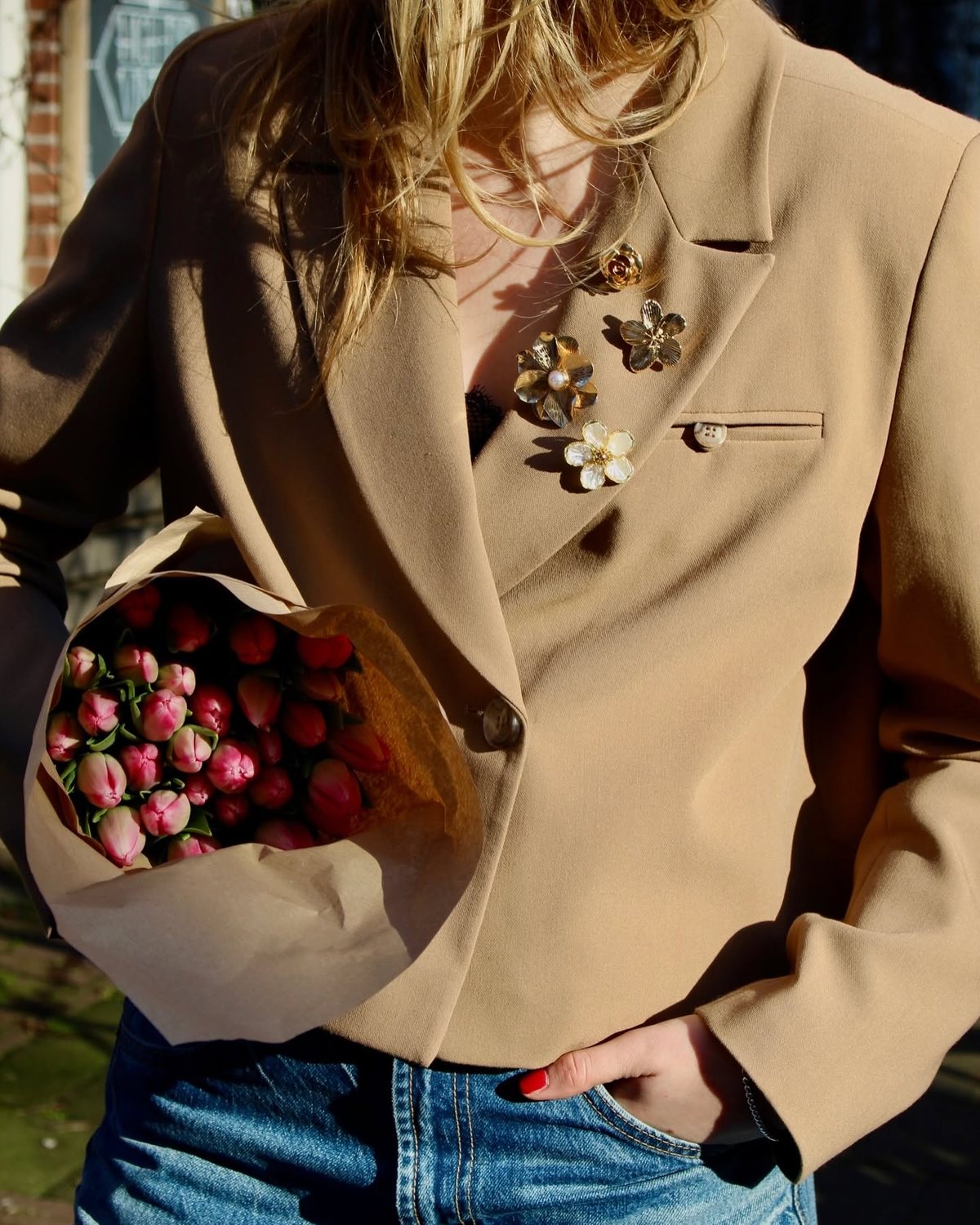 Button Amsterdam founder with decorative accessories