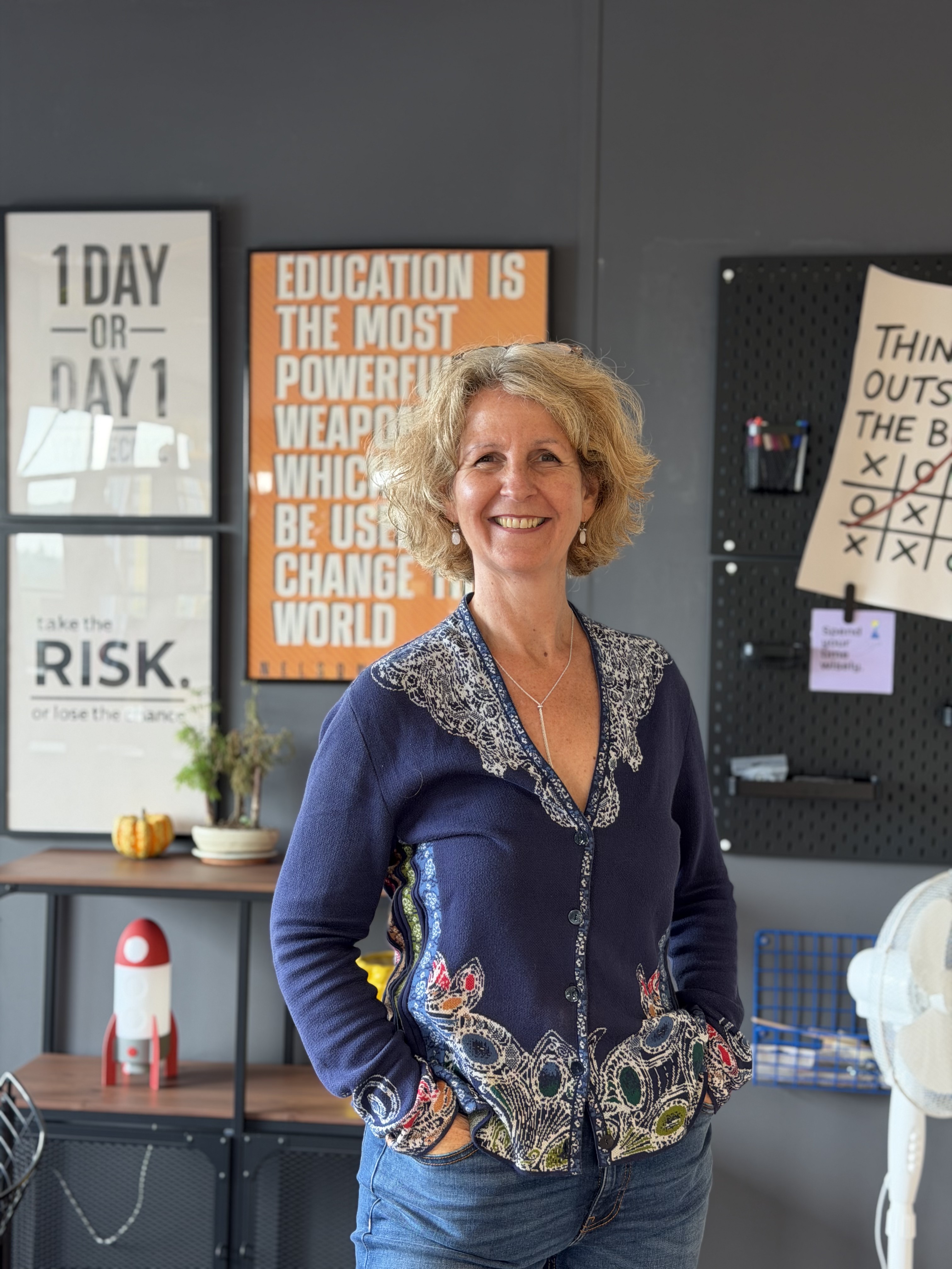 Portrait of Miriam Zwaan at Team Academy Amsterdam