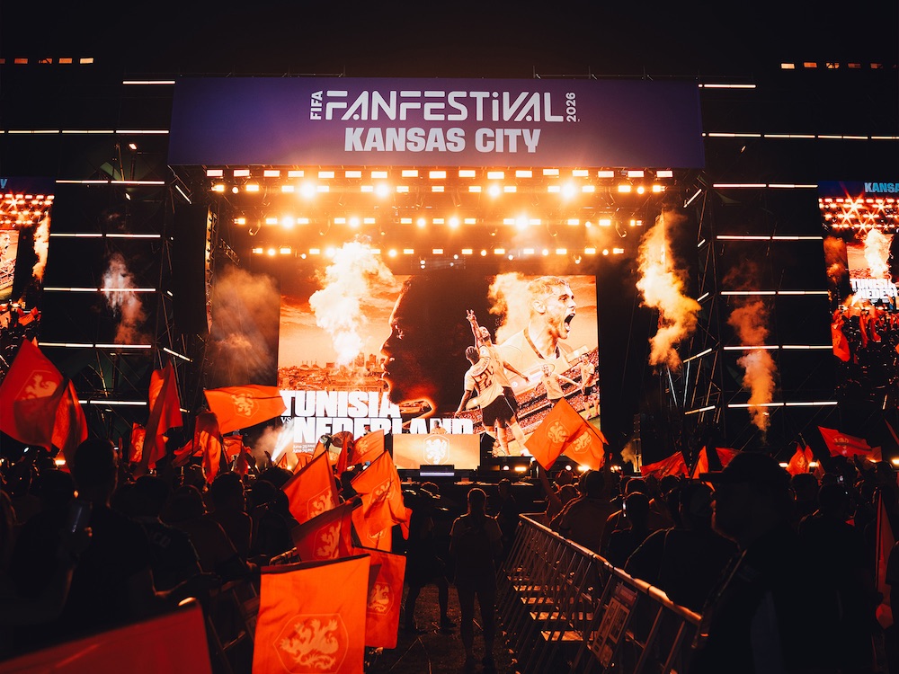 On A Daily Basis campaign work for the KNVB at a packed fan festival