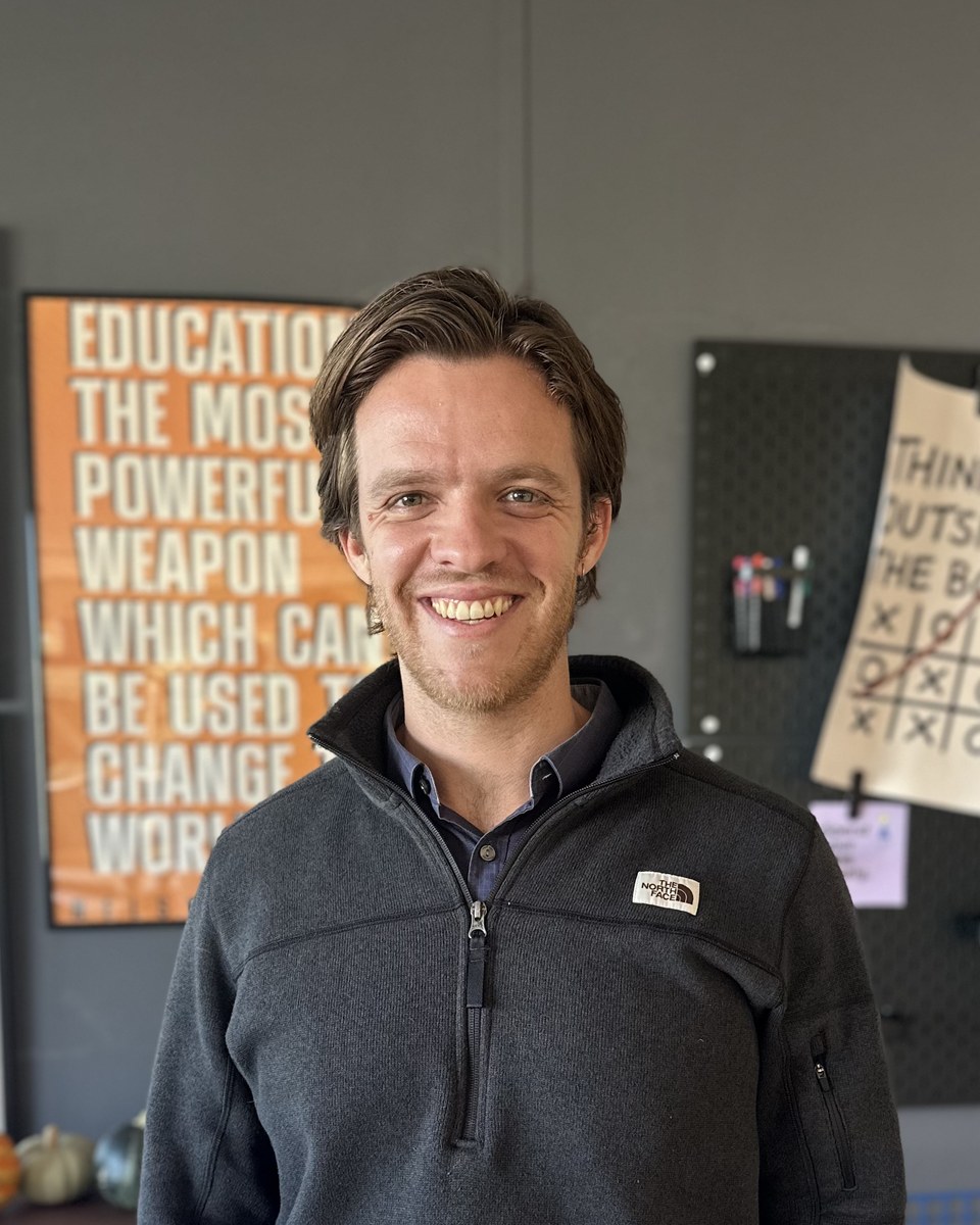 Portret van Kyle Campbell bij Team Academy Amsterdam