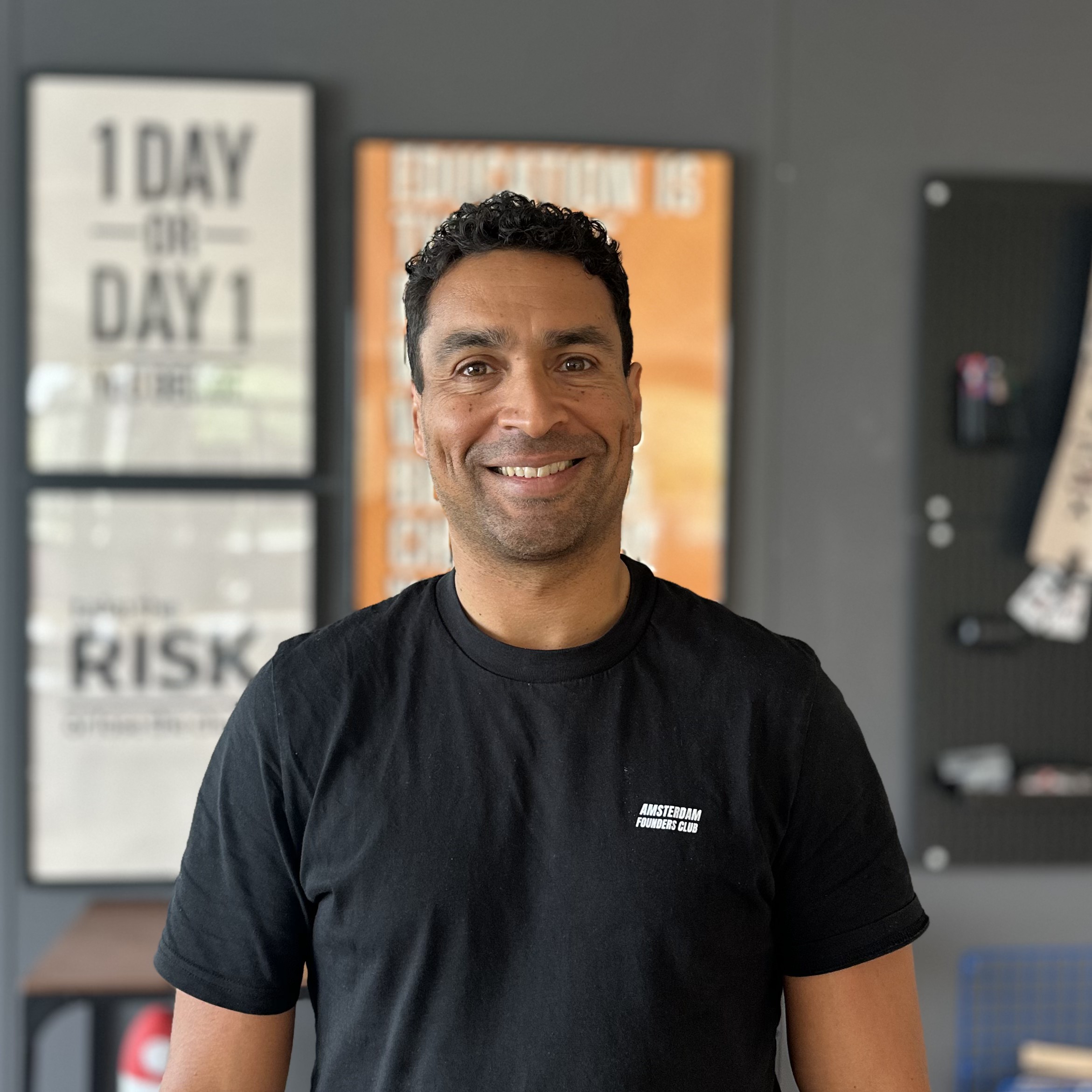 Portrait of Shorombo Mooij at Team Academy Amsterdam